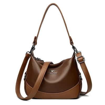 Mara zweifarbige Schultertasche 