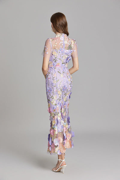 Jessica – Elegantes Blumenkleid 