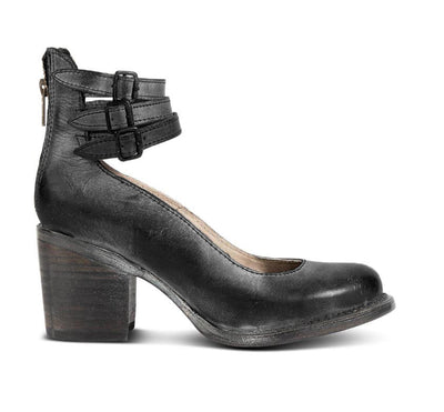 Zeitlose Vintage-Lederpumps 