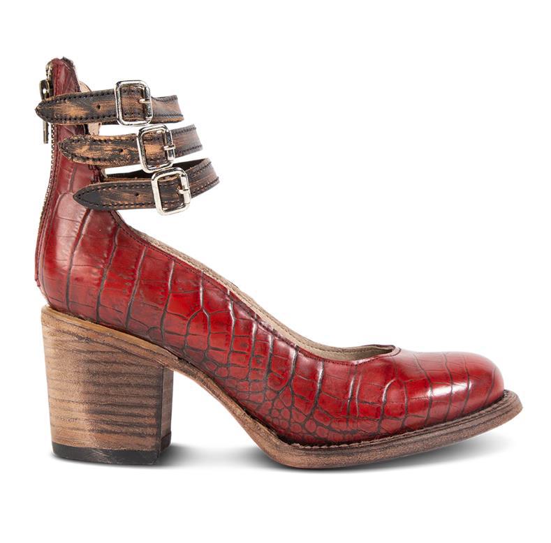 Zeitlose Vintage-Lederpumps 