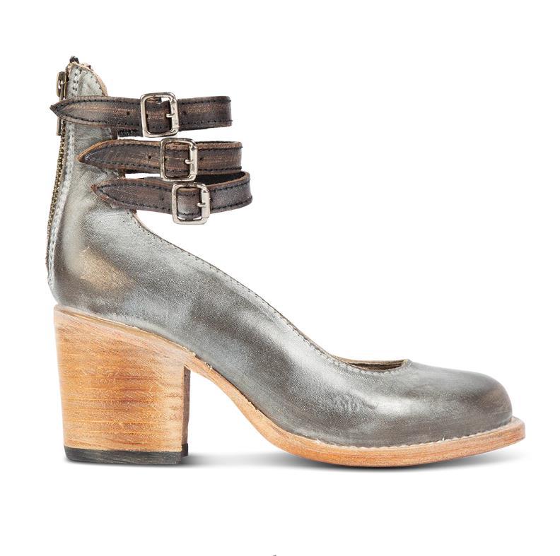 Zeitlose Vintage-Lederpumps 