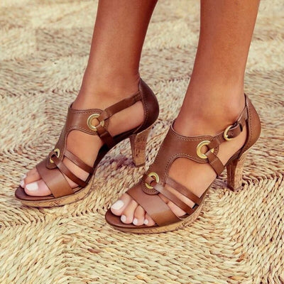 Karen – Bequeme Sandalen mit Absatz 