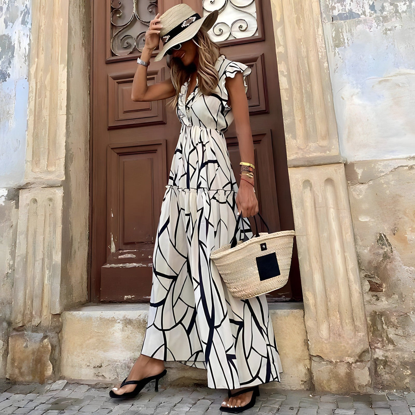 Maddie – Schickes Kleid mit Blumendruck 