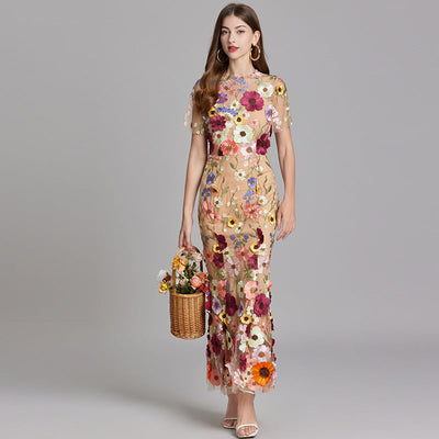Jessica – Elegantes Blumenkleid 
