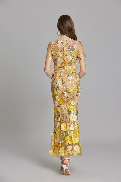 Jessica – Elegantes Blumenkleid 