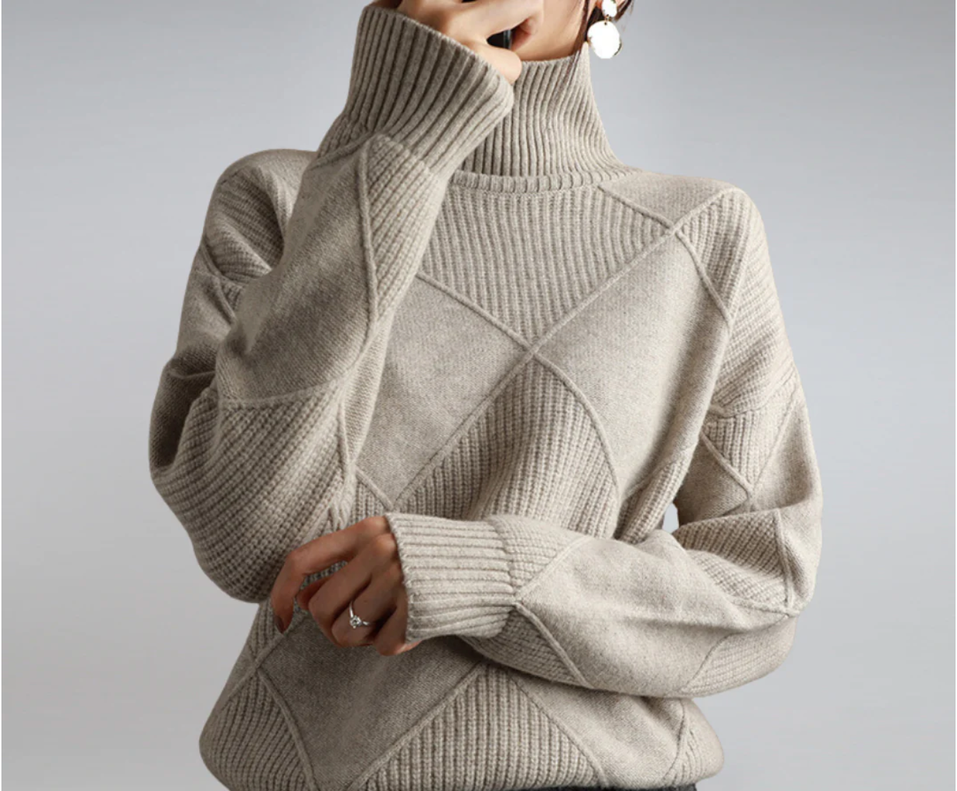 Bella – Kuscheliger Rollkragenpullover