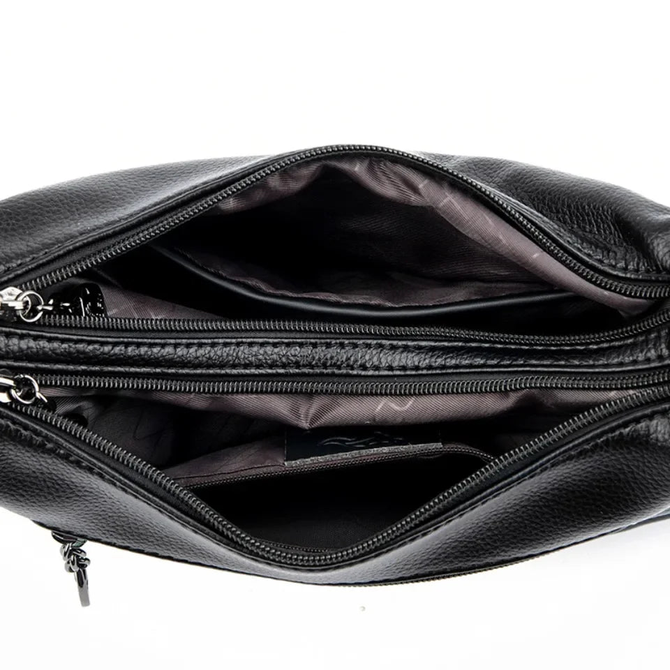 Mara zweifarbige Schultertasche 
