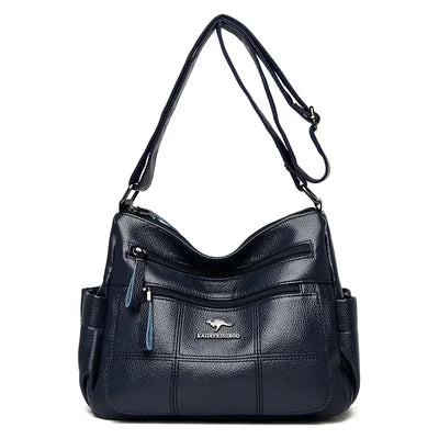 Davina - Handtasche aus glattem Leder 