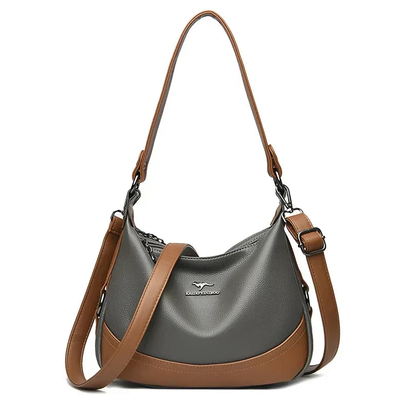 Mara zweifarbige Schultertasche 