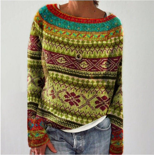 Soley - Mehrfarbiger Pullover 