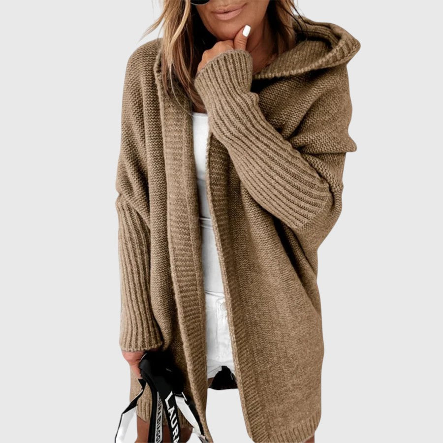 Emily – Bequeme Strickjacke in mittlerer Länge 