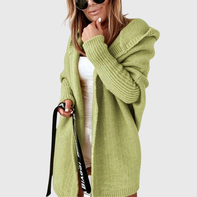 Emily – Bequeme Strickjacke in mittlerer Länge 