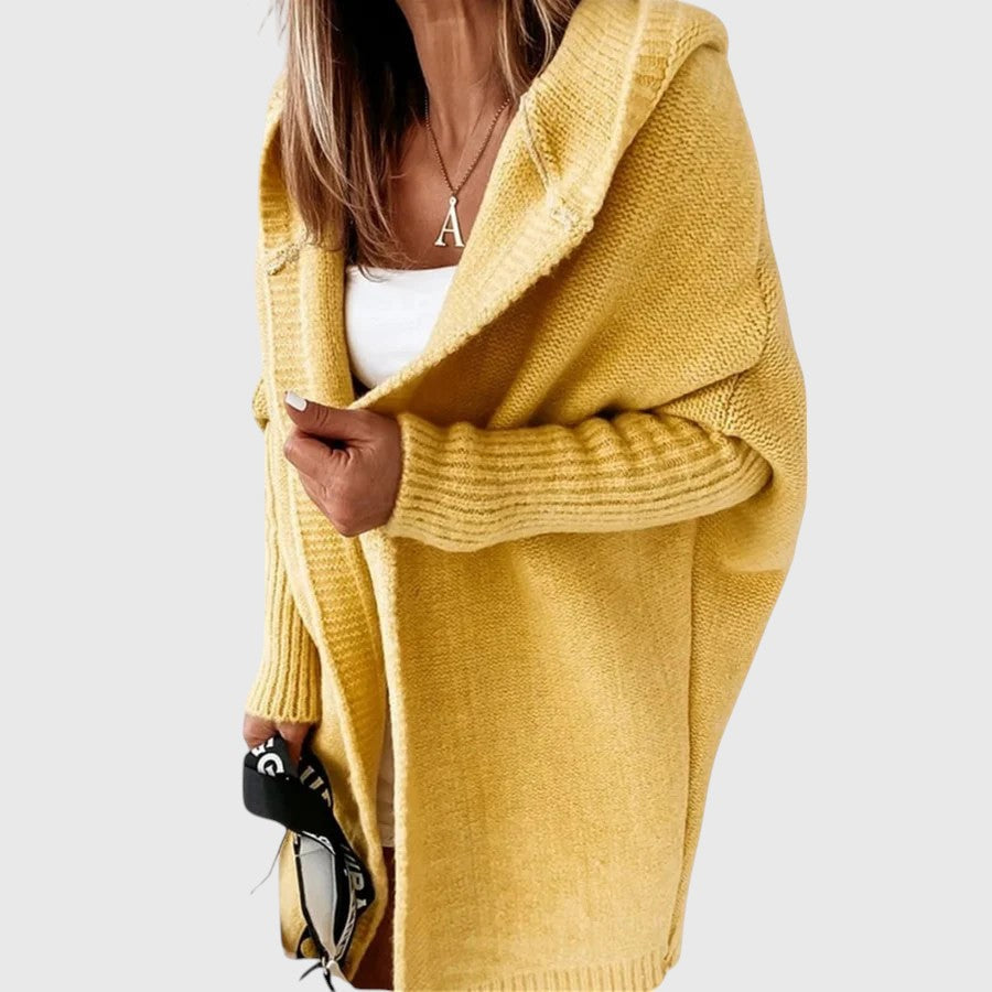 Emily – Bequeme Strickjacke in mittlerer Länge 