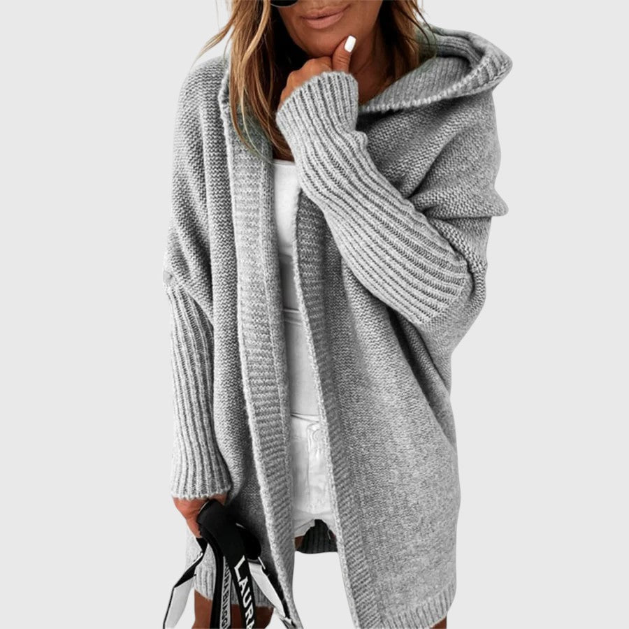 Emily – Bequeme Strickjacke in mittlerer Länge 
