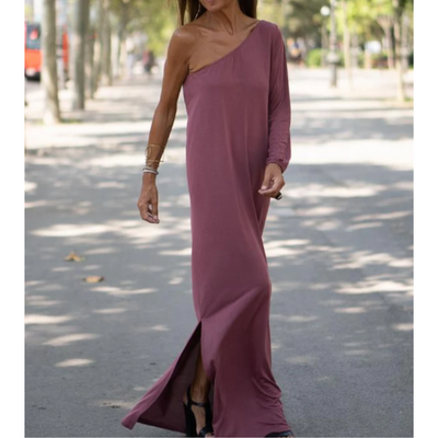 Aiden – Elegantes One-Shoulder-Kleid 