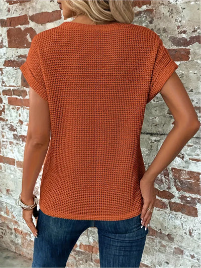 Gretel – Kurzarm-T-Shirt mit entspannter Passform 