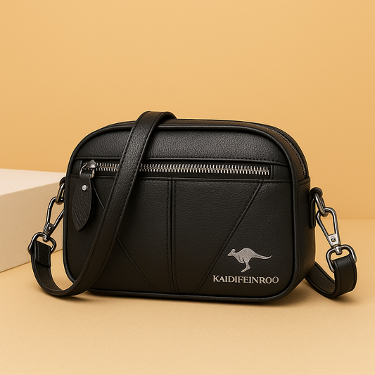 Varese – Kompakte Tragetasche aus Leder 