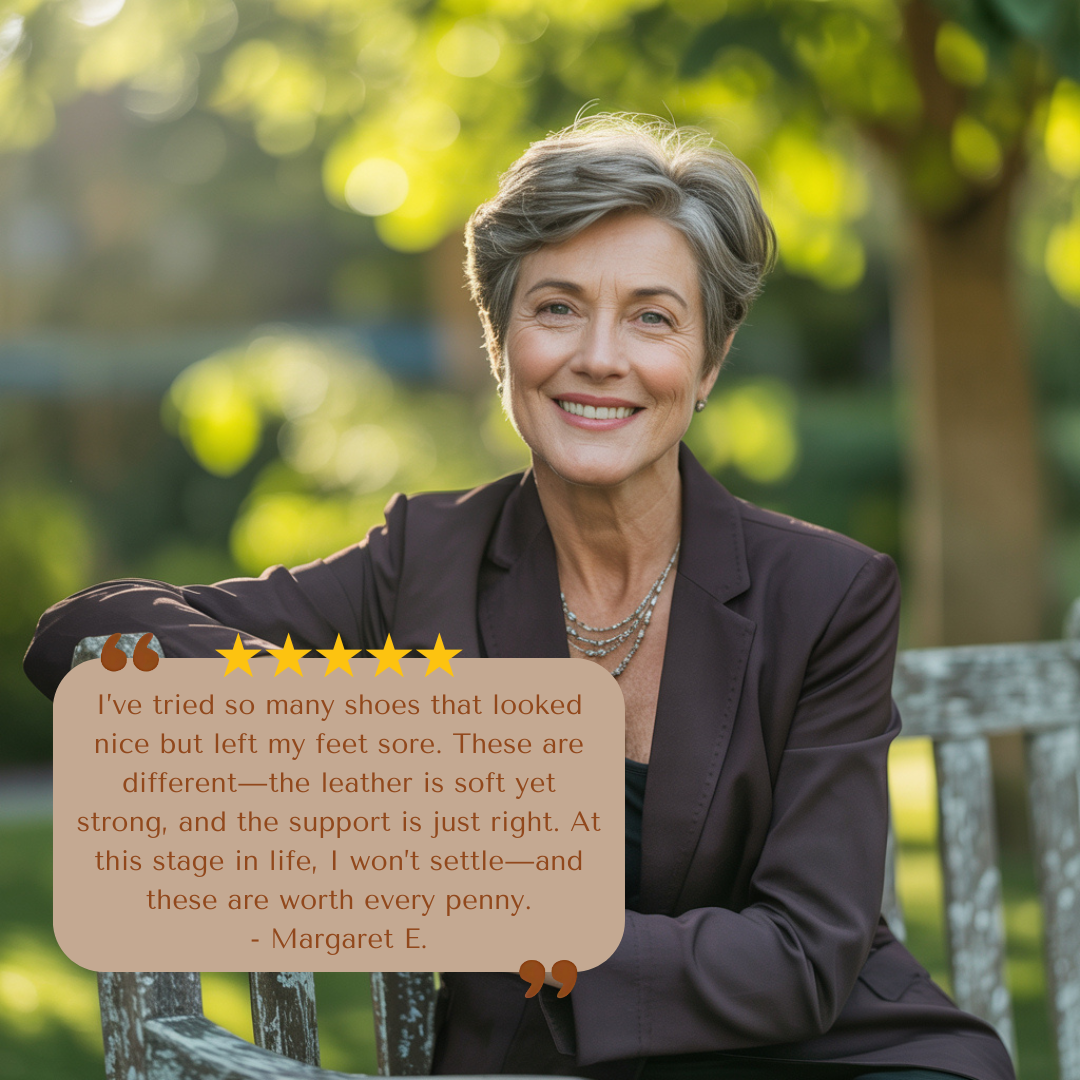 Zeitlose Vintage-Lederpumps 