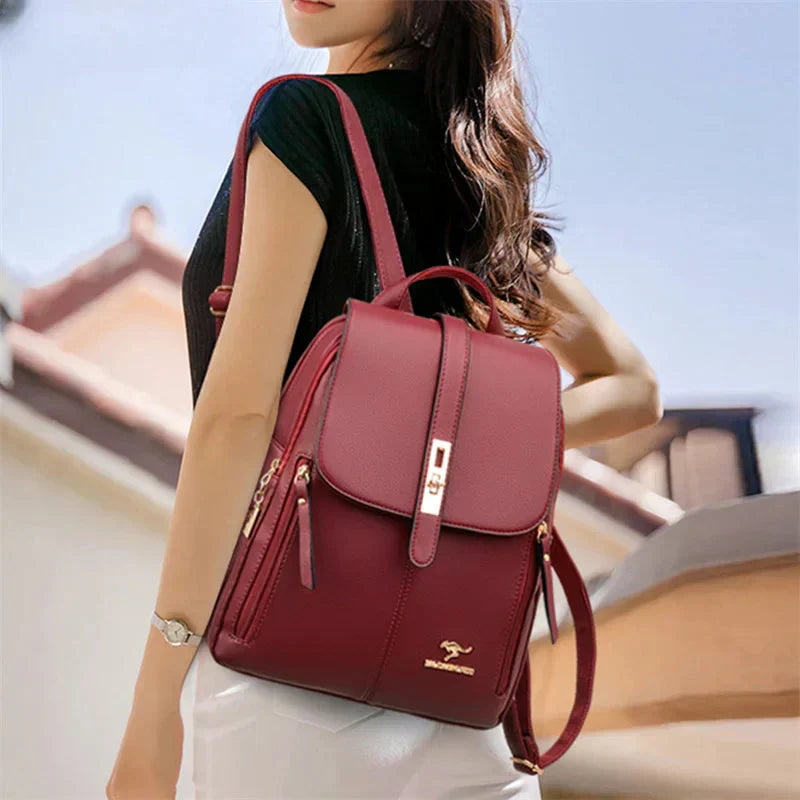 Alisa - Lederrucksack 