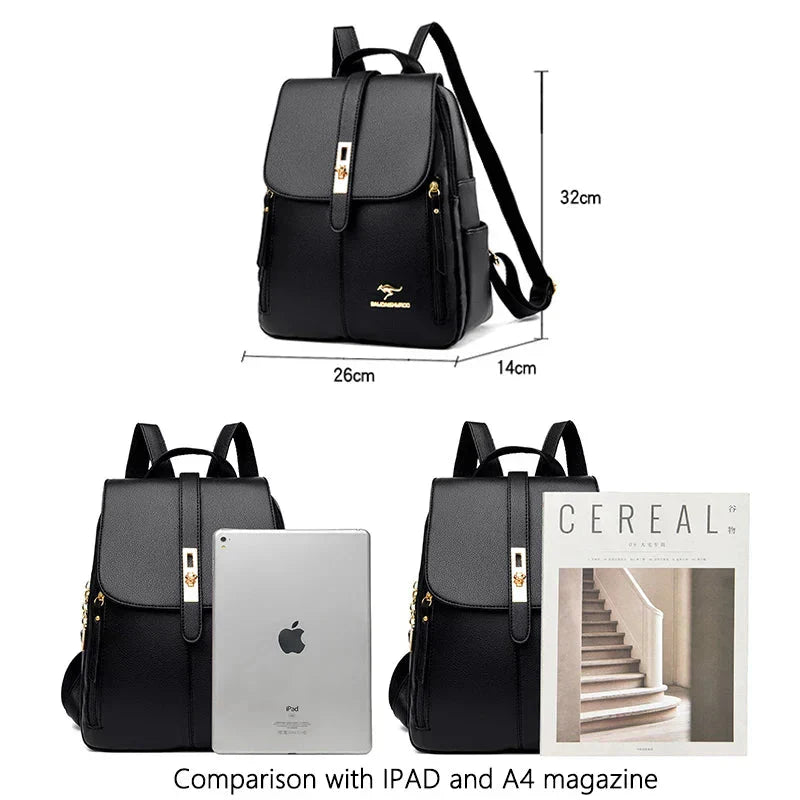 Alisa - Lederrucksack 