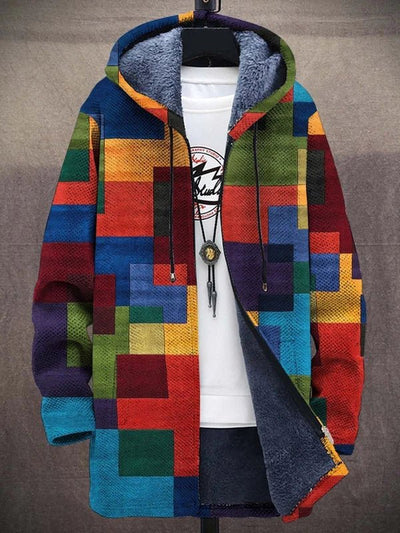 Frida – Luxuriöser Cardigan mit Kunstdruck 