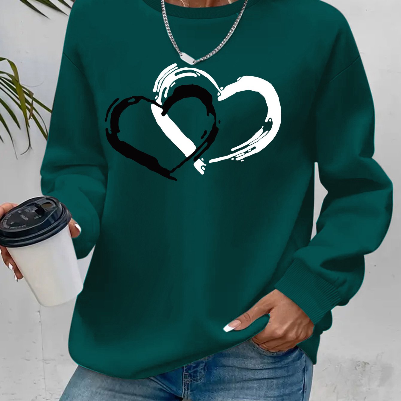 Sharyn – Eleganter Herzpullover