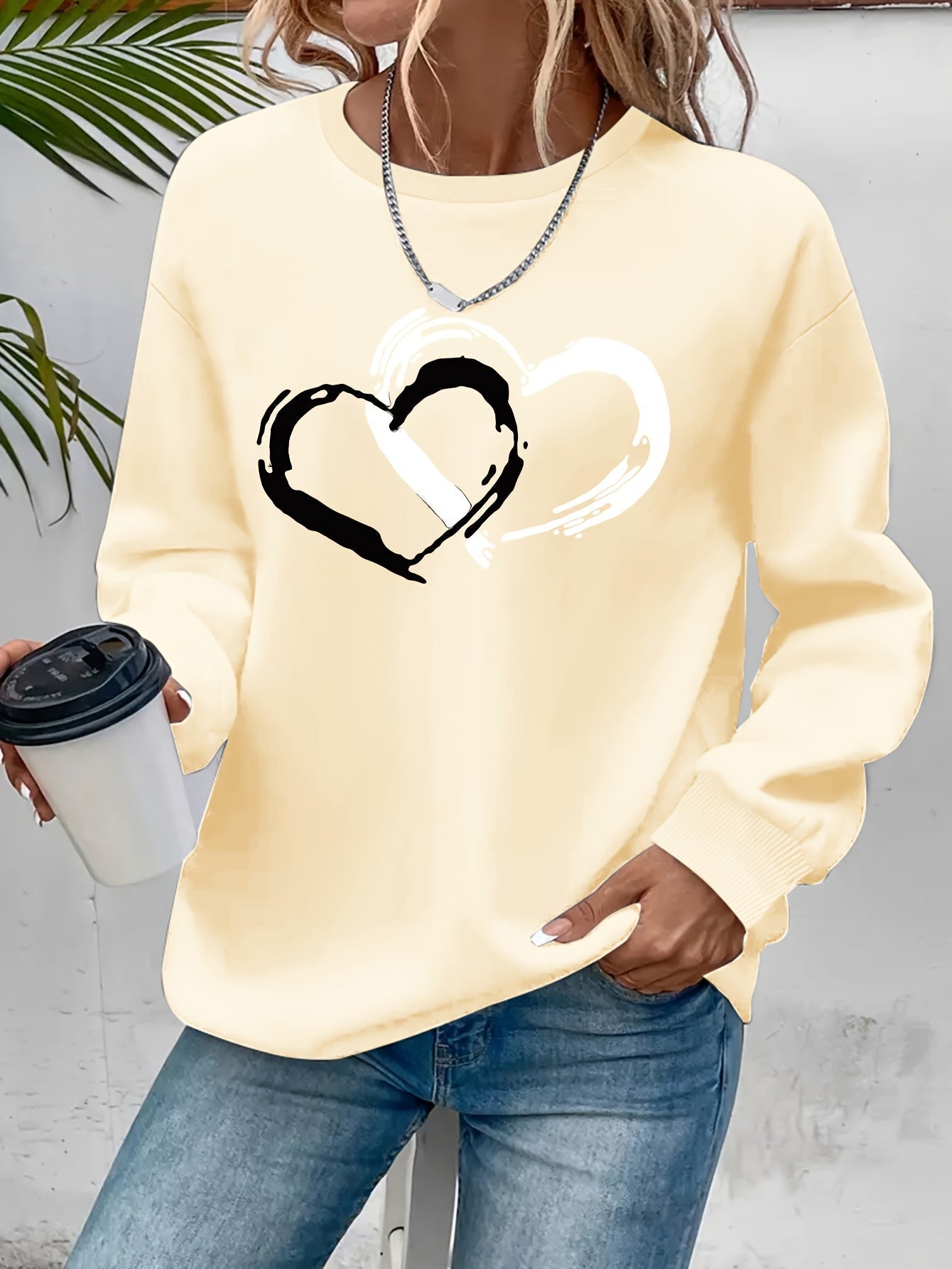 Sharyn – Eleganter Herzpullover