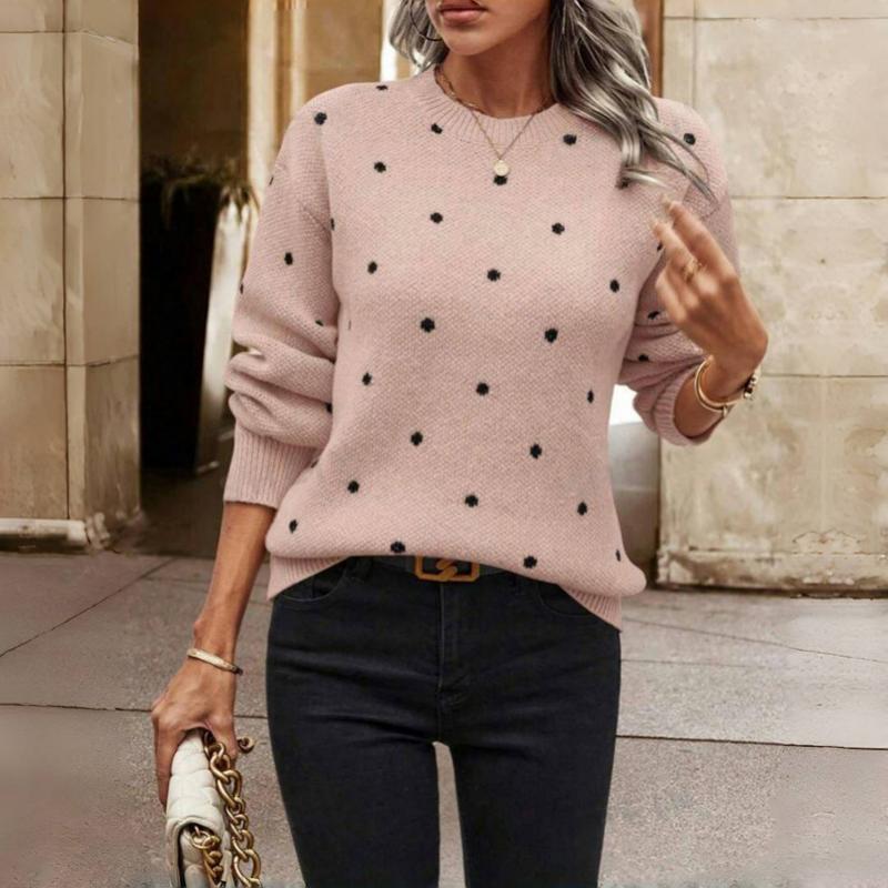Nicole – Strickpullover mit Punkten 
