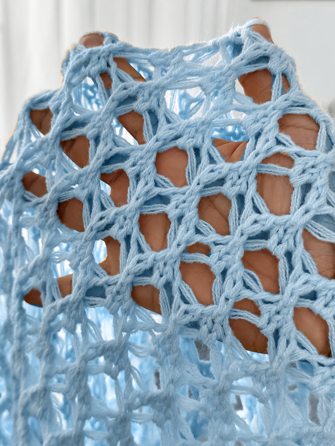 FLORIANA – ÅBEN STRIKKET BLUSE