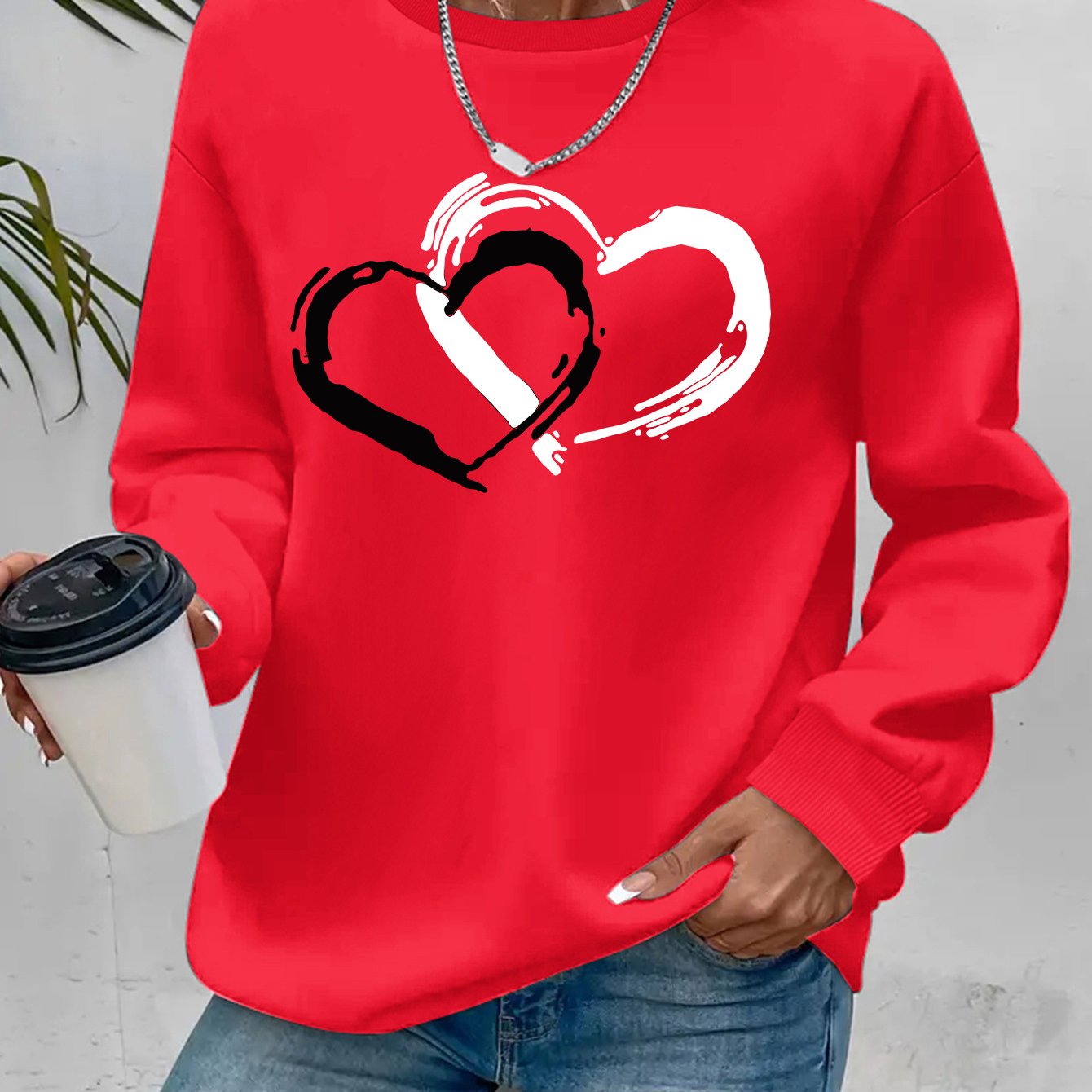 Sharyn – Eleganter Herzpullover