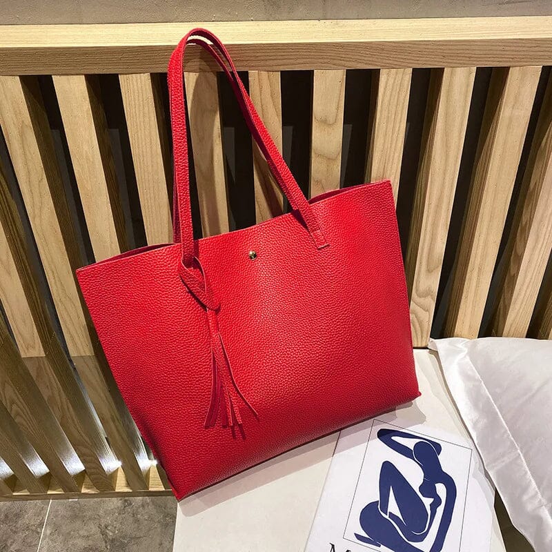 Istar – Schultertasche aus weichem Leder 