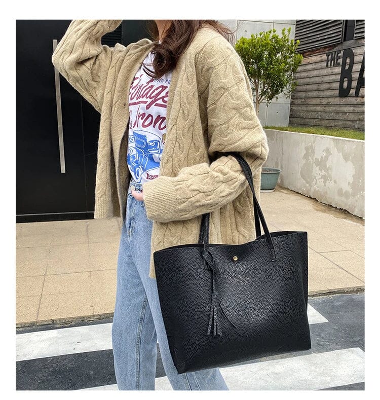 Istar – Schultertasche aus weichem Leder 