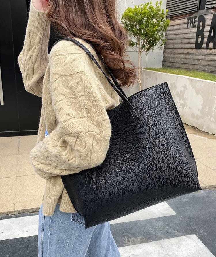 Istar – Schultertasche aus weichem Leder 