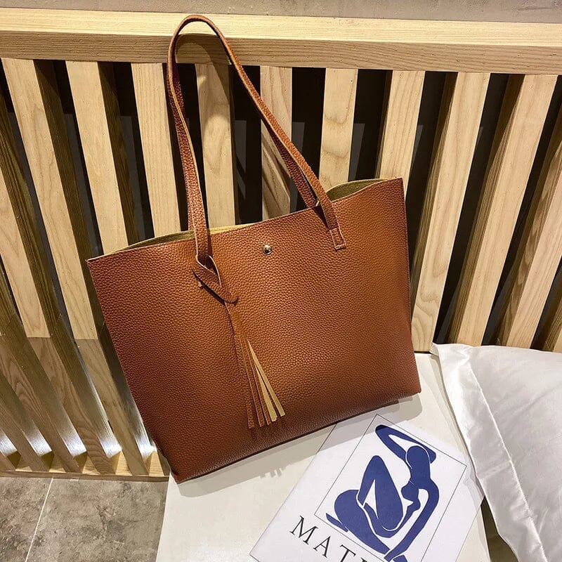 Istar – Schultertasche aus weichem Leder 