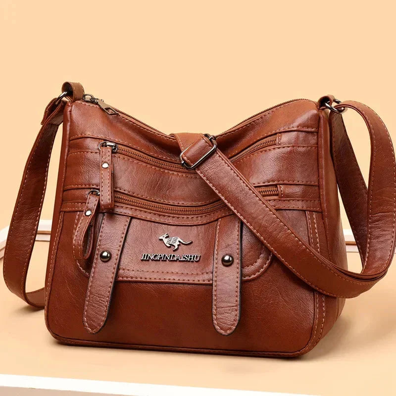 Carrie - Damenhandtasche aus Leder 