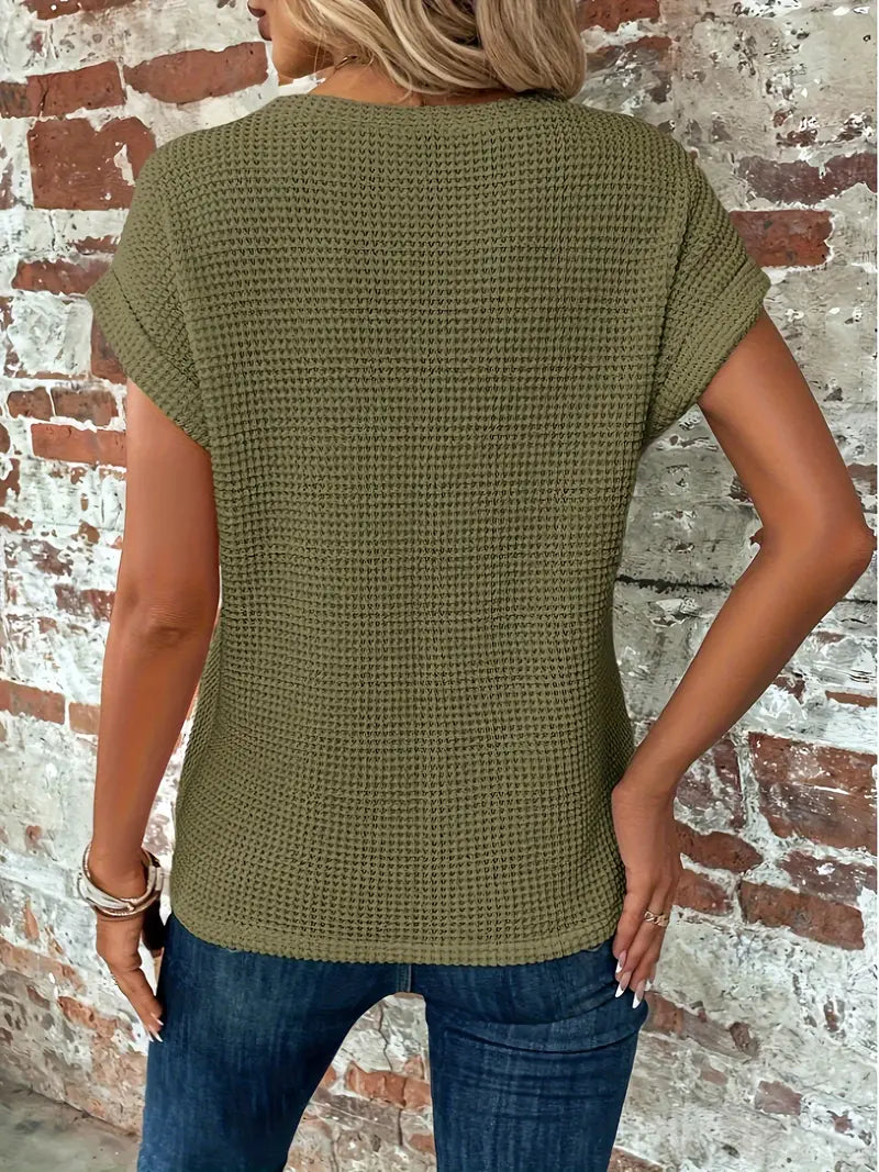 Gretel – Kurzarm-T-Shirt mit entspannter Passform 