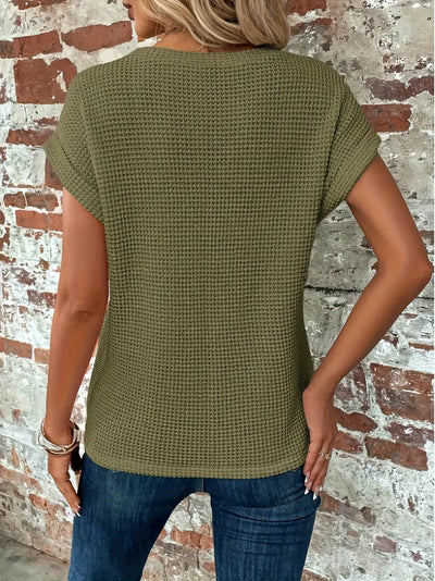 Gretel – Kurzarm-T-Shirt mit entspannter Passform 