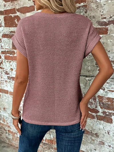Gretel – Kurzarm-T-Shirt mit entspannter Passform 