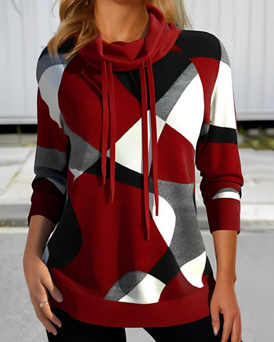 Clara – Kapuzenpullover mit Farbblock