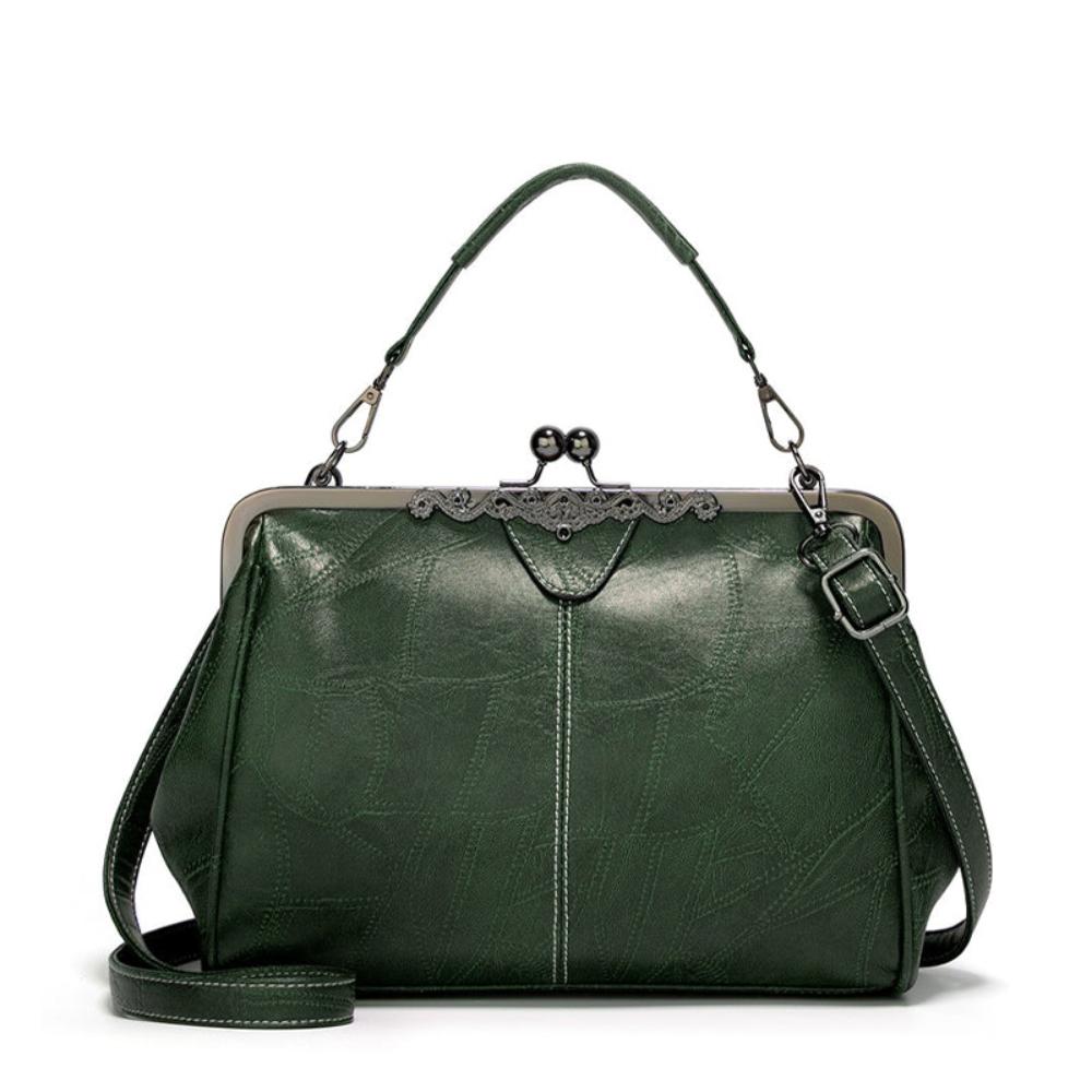 Mila | Zeitlose Vintage Tasche mit elegantem Riegelverschluss