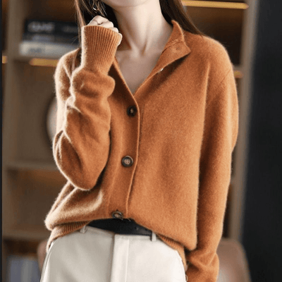 Anny – Luxuriöse Strickjacke aus Kaschmir 
