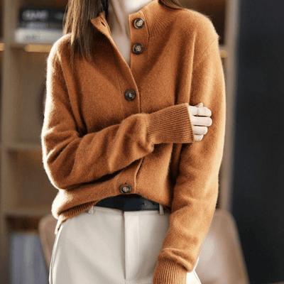 Anny – Luxuriöse Strickjacke aus Kaschmir 