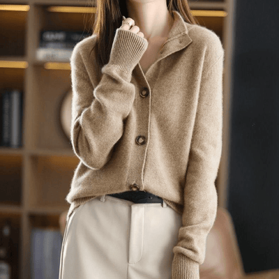 Anny – Luxuriöse Strickjacke aus Kaschmir 