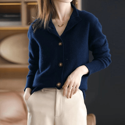 Anny – Luxuriöse Strickjacke aus Kaschmir 