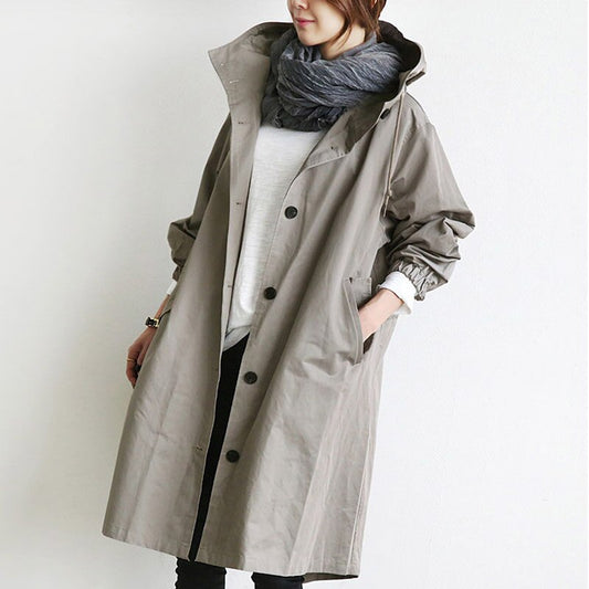 Mandy – Stylischer wasserdichter Trenchcoat 
