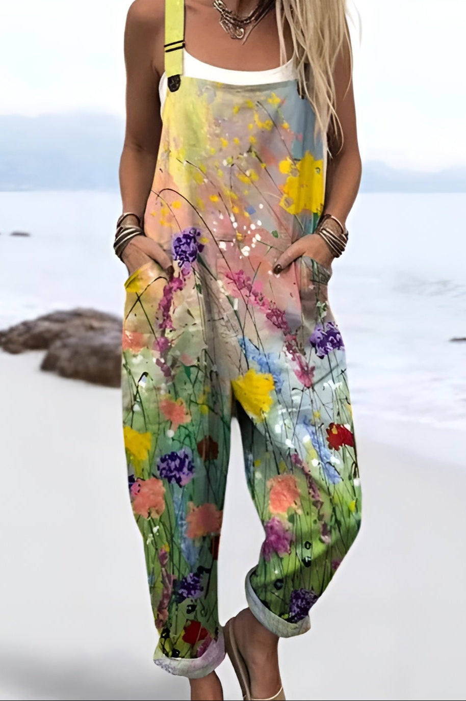 Freja™ | Wildblumenwiesen Latzhose