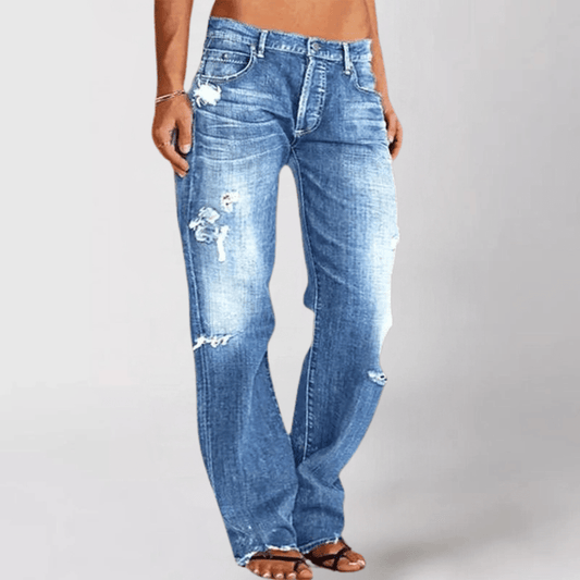 Eveline – Relaxed Fit Jeans mit weitem Bein 