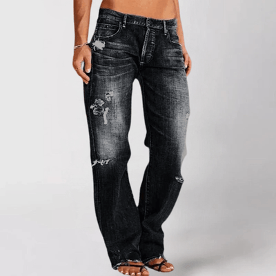Eveline – Relaxed Fit Jeans mit weitem Bein 
