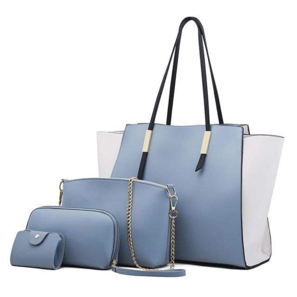 Efeu | Set aus 4 eleganten Luxus-Einkaufsbeuteln