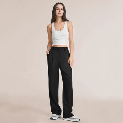 Liselot - Locker geschnittene Hose mit weitem Bein für Damen 